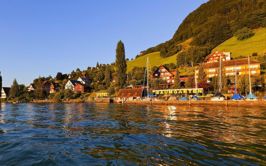 Gastehaus Baumgarten Hotell Kehrsiten Exteriör bild